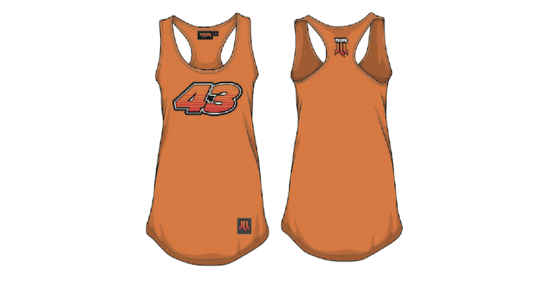 Jack Miller Official Orange 43 Woman's Tank Top - 20 34308