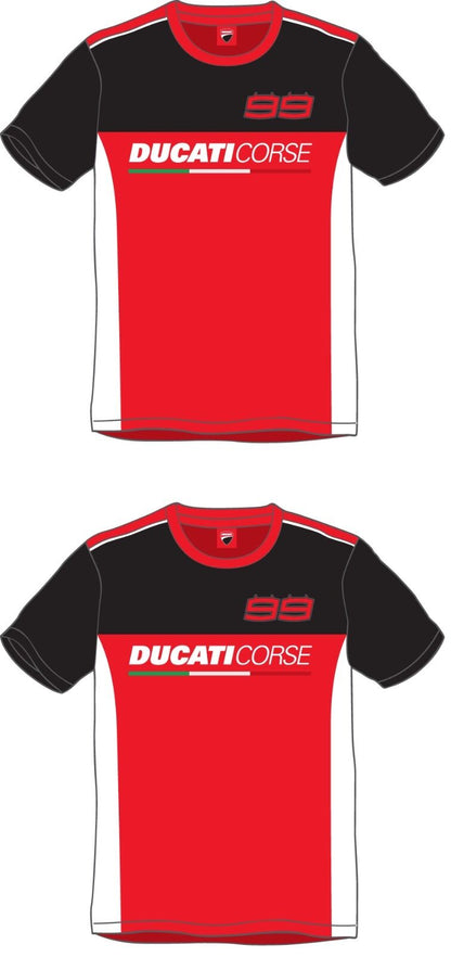 Official Jorge Lorenzo Ducati Corse T-Shirt - 17 36013