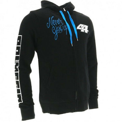 Official Pol Espargaro 44 Black Zip Up Hoodie - Pemfl 662 04