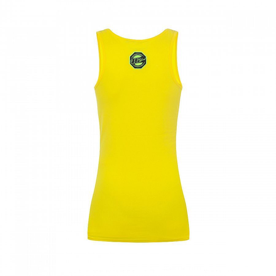 VR46 Official Valentino Rossi Yellow Tanktop - Vrwtt 262301