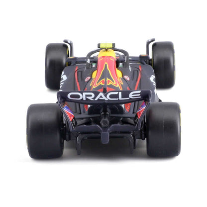 Red Bull Racing Rb18 Perez With Helmet 1:43 Bburago Model - B18-38062P