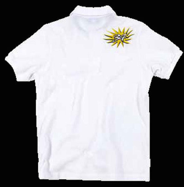 New Official Kevin Schwantz White Polo