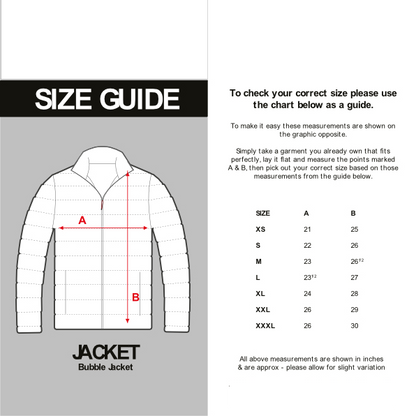 Official Honda Endurance Team Bubble Jacket - 19Hend-Aqj1