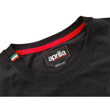 Official Aprilia Racing Be A Racer Black T Shirt - Do.