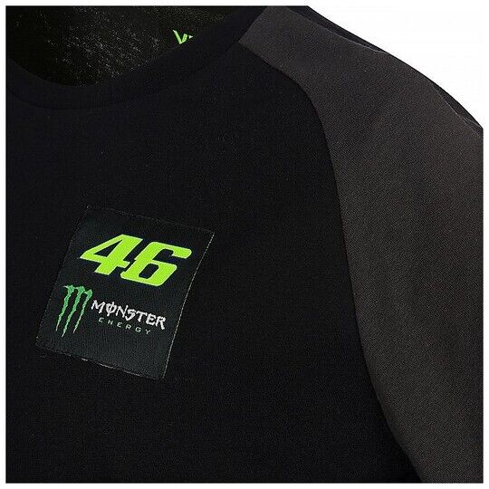 VR46 Official Valentino Rossi Monster T-Shirt Black - Momts 358804