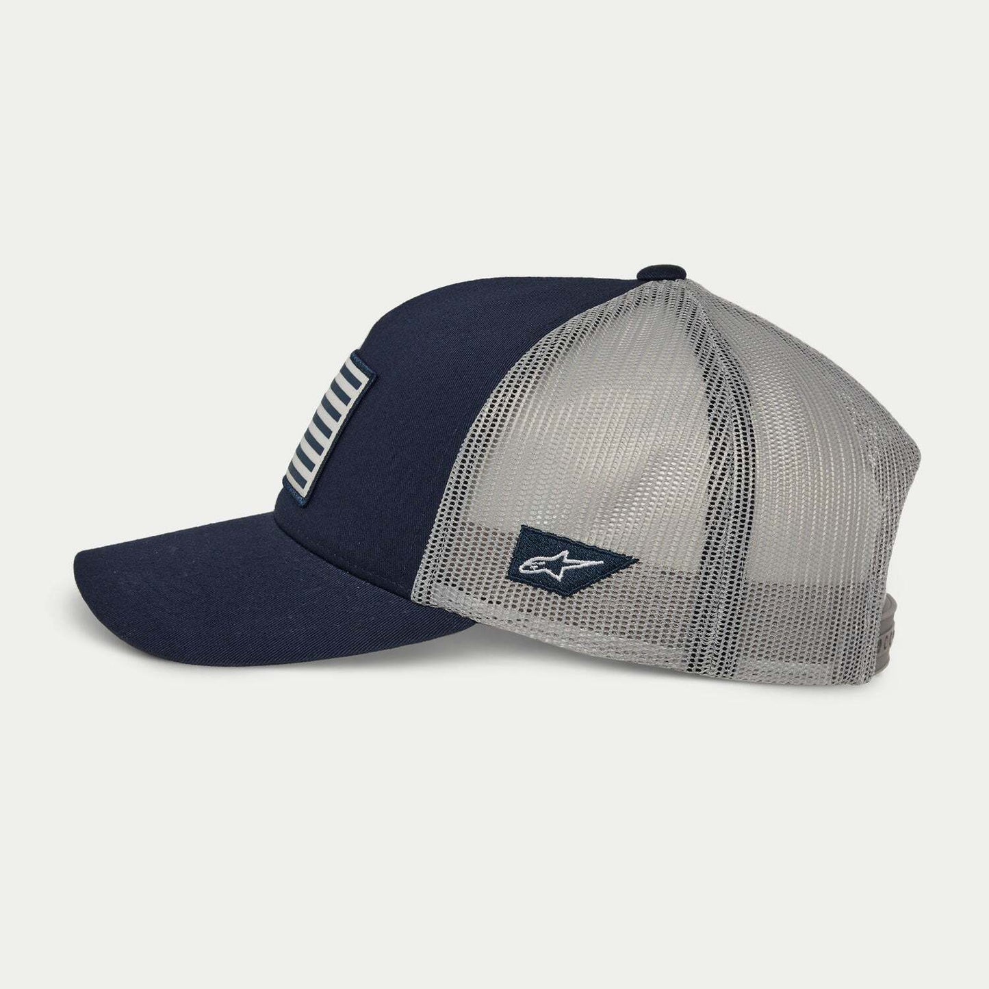 Alpinestar Flag Blue & Grey Truckers Adjustable Baseball Cap - 1211 81013