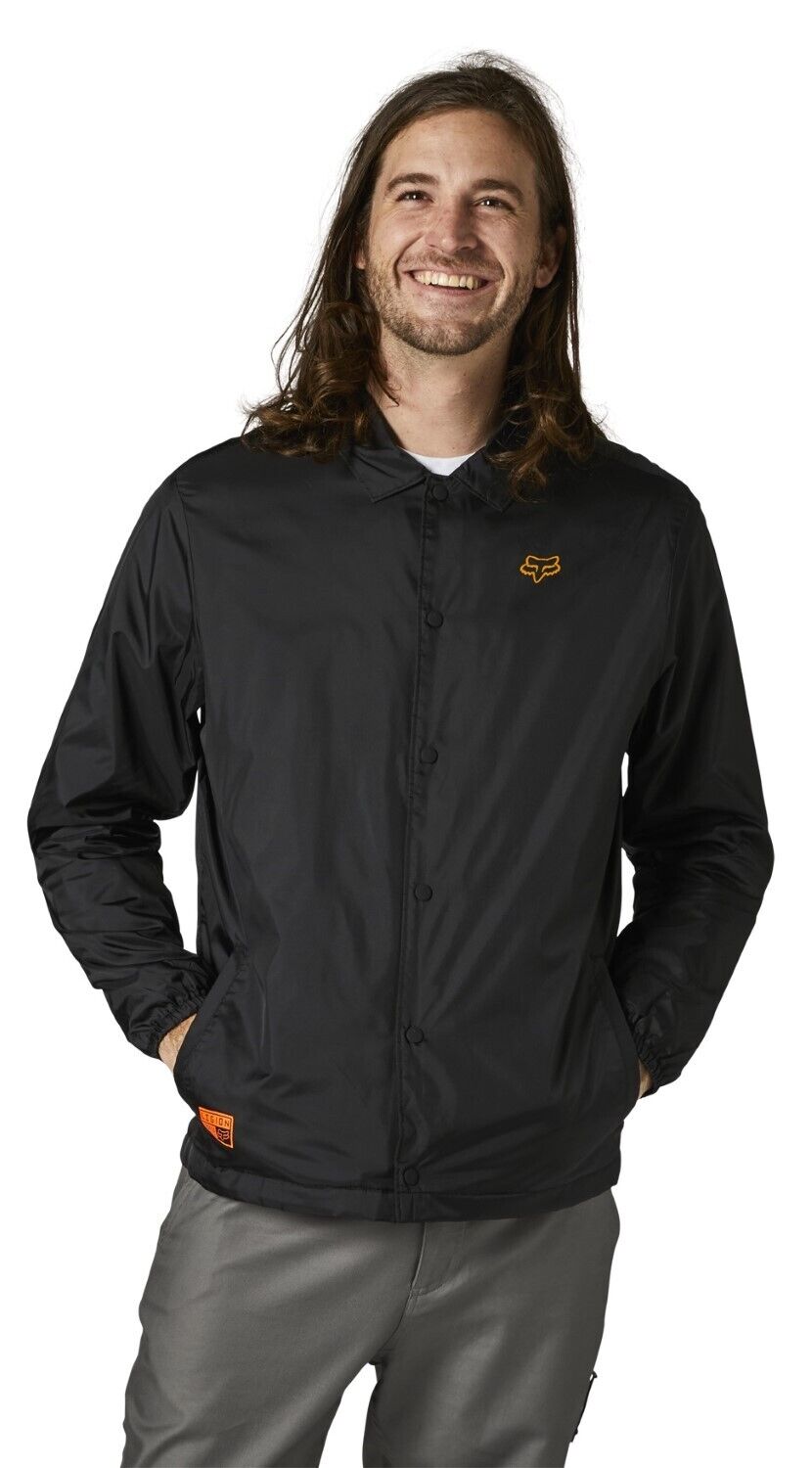 Fox Racing Hero Dirt Coaches Black Jacket - 28815 001