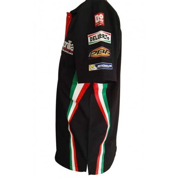 Official Gresini Aprilia Moto Gp Team Polo Shirt - A1Camc17Rem