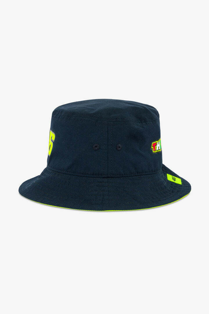 Official Valentino Rossi VR46 Kids Blue Bucket Cap - Vrkfh 432202