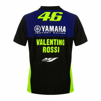 Official Valentino Rossi VR46 Dual Yamaha Mans Polo - Ydmpo362109