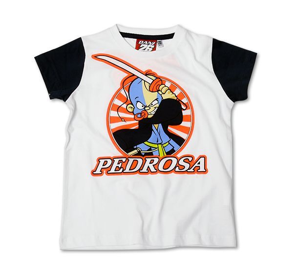 New Official Dani Pedrosa White Kids T'Shirt