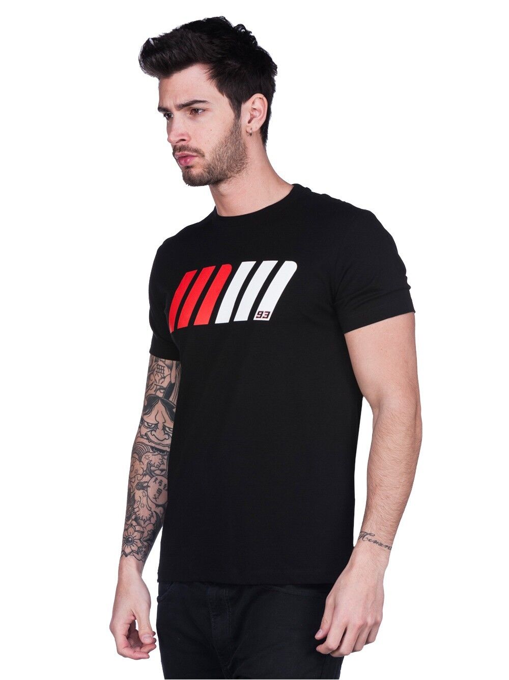 Official Marc Marquez 93 Black T'shirt - 17 33002