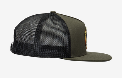 Alpinestars Bolt Truckers Flat Peak Green Baseball Cap - 1213 81014 6910