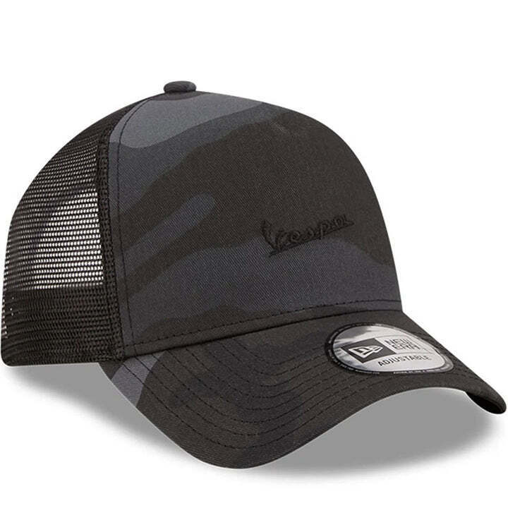 Official New Era Vespa Camo E Frame Truckers Baseball Cap - 60284548