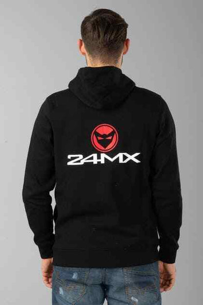 24MX Black Hoodie - 24MX Hoodie1
