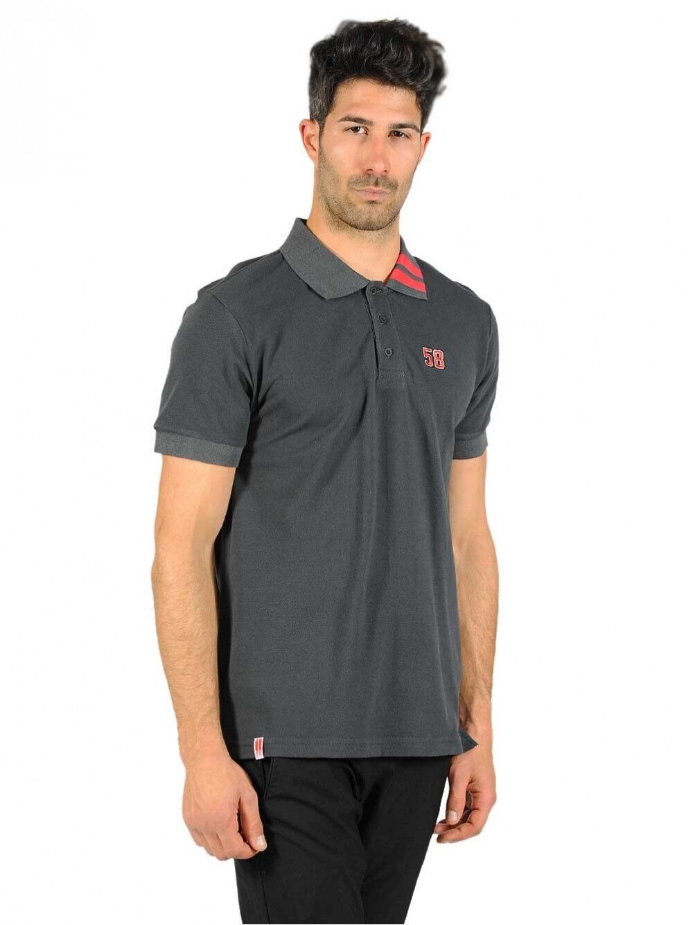 Official Supersic 58 Charcoal Polo. 16 15002
