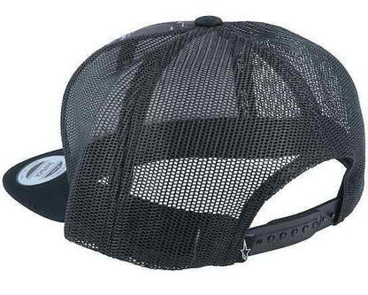 Alpinestar Explore Truckers Grey Flat Peak Baseball Cap - 1210 81130