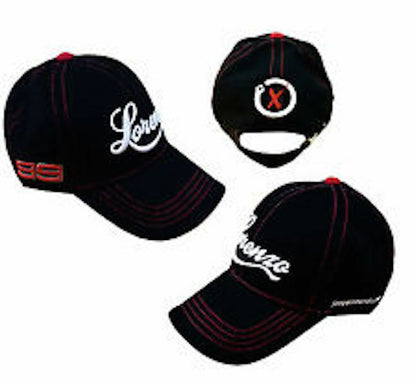 Official Jorge Lorenzo 99 Black Cap - 12 41214
