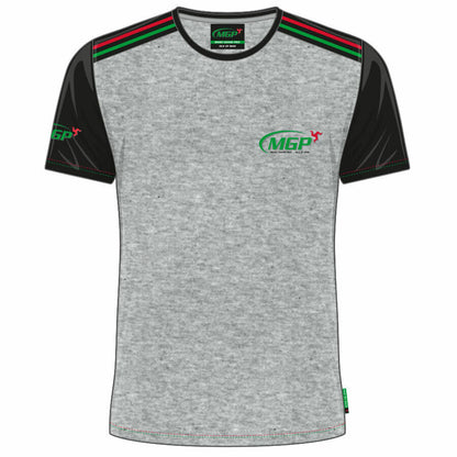 Official Manx Grand Prix Custom Grey T Shirt -