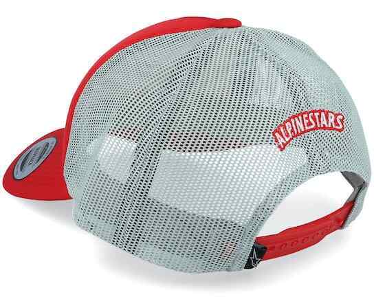 Alpinestar Lockdown Truckers Red Baseball Cap - 1210 81090