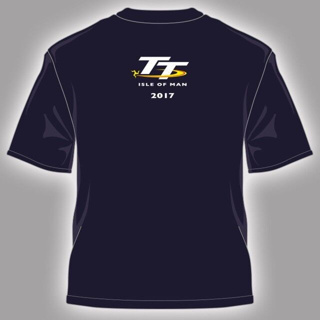 Official Isle Of Man TT Races Kid's Navy Course T'Shirt