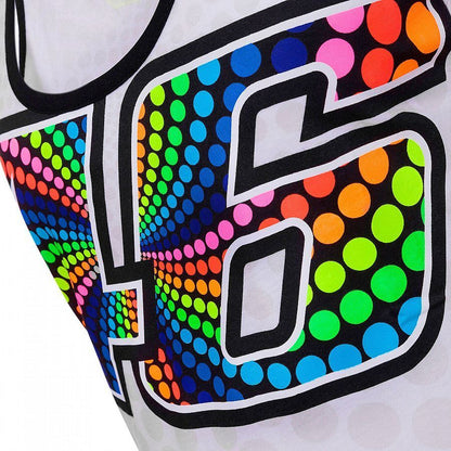 VR46 Official Valentino Rossi White 46 Tanktop - Vrwtt 261103