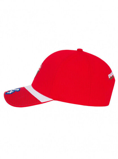 Official Andrea Dovizioso / Ducati Dual 04 Red Baseball Cap - 20 46010