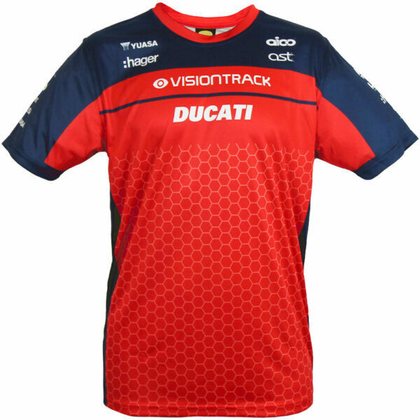 Official 2021 PBM Visiontrack Ducati Team Aopt Shirt .- Z21Bsvtdtts