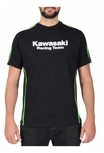 New Official Kawasaki Racing Team T'Shirt Single Stripe - 15 31520