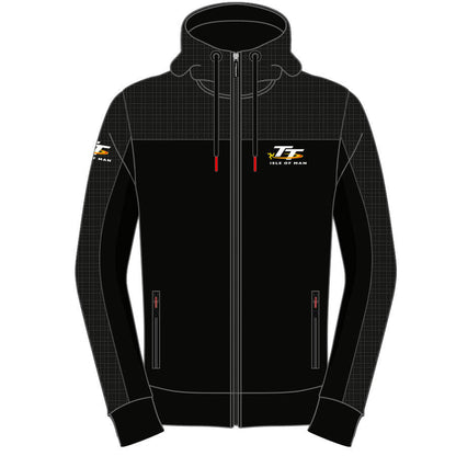 Isle Of Man TT Races Official Black Hoodie - 20Ah1