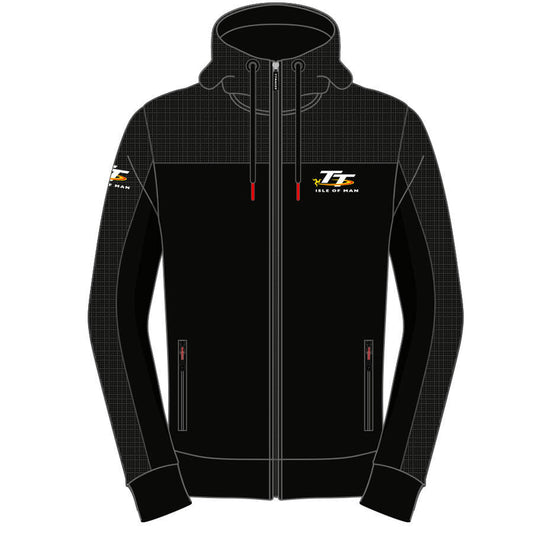 Isle Of Man TT Races Official Black Hoodie - 20Ah1