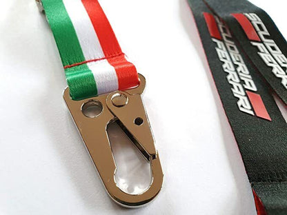 Scuderia Ferrari Black Or Red Sf Fw Lanyard - 1301191028