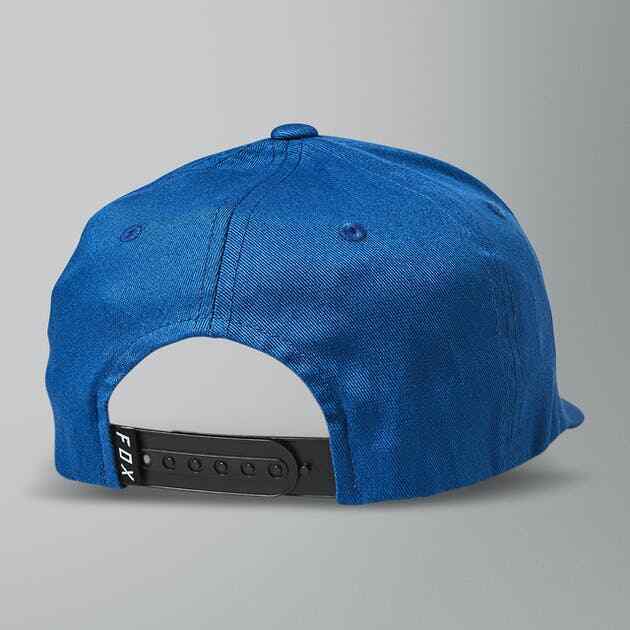 Fox Legacy Moth 110 Snapback Blue Baseball Cap - 20762-159-Os