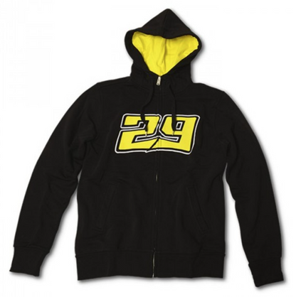 Official Andrea Ianonne 29 Black Hooded Fleece - 647 04