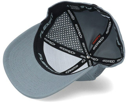 Alpinestar Angle Lazer Tech Flexifit Grey Baseball Cap - 1230 81001