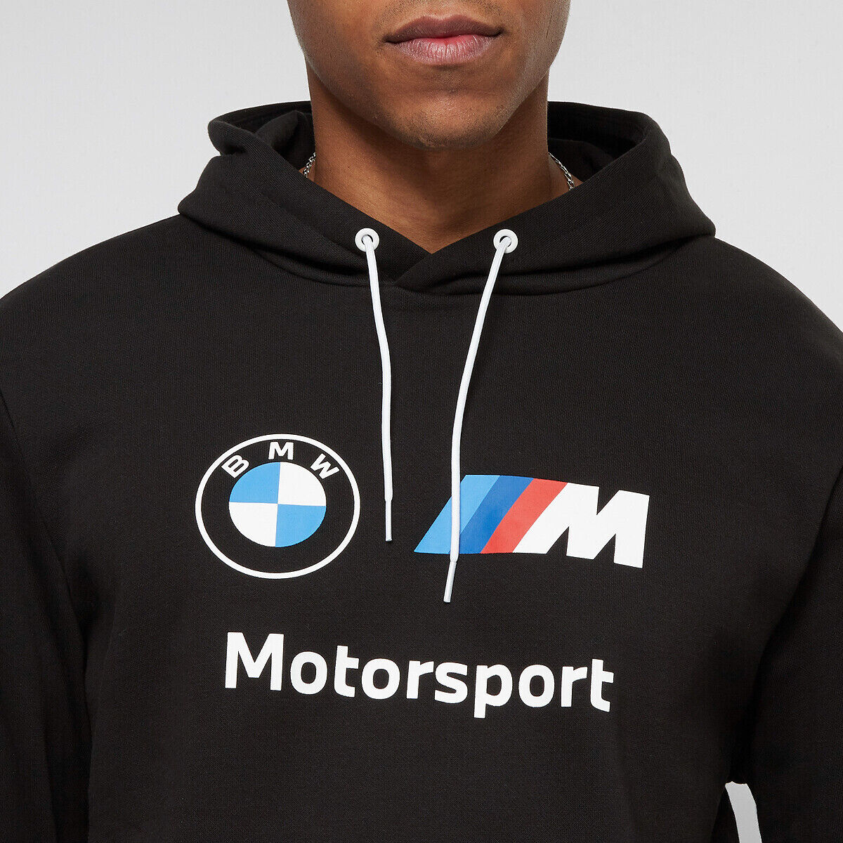 BMW Msport Black Essentials Logo Hoodie - 53624301