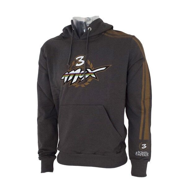 New Official Max Biaggi Grey Hoodie