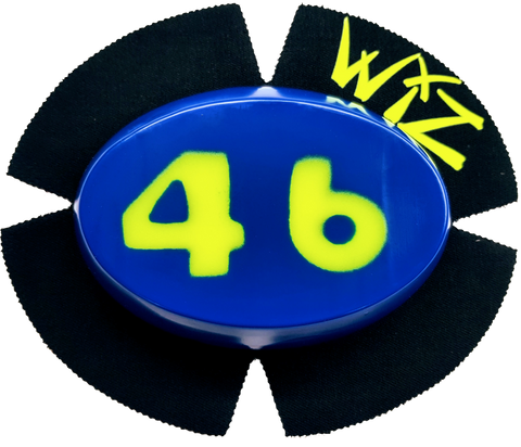 Blue 46 Wiz Knee Sliders (1 Set)