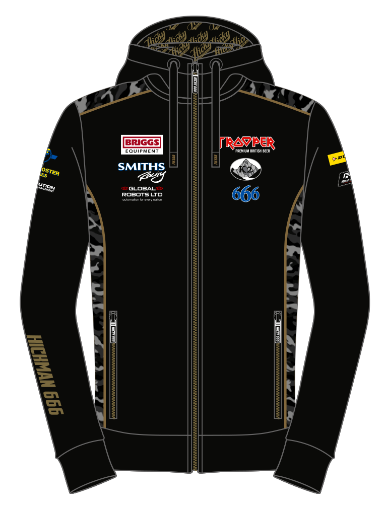 Official Peter Hickman Trooper Hoodie - 20Pht-Ah1
