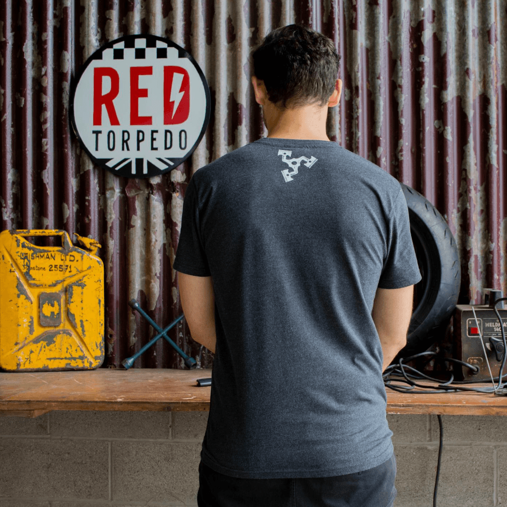 Official Conor Cummins "Caffiend" Anthracite T-Shirt - Ccrtt