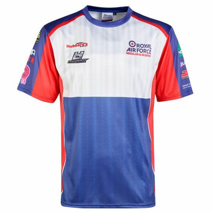 Official Royal Airforce Kawasaki Team All Over Print T Shirt - 19Rafk-Aopt