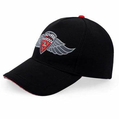Isle Of Man Road Races Wings Cap -