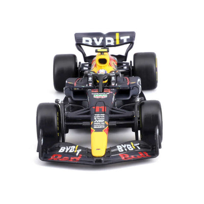 Red Bull Racing Rb18 Perez With Helmet 1:43 Bburago Model - B18-38062P
