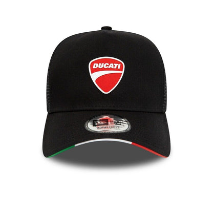 Official Ducati Corse Eframe Black Trucker Cap - 60334546
