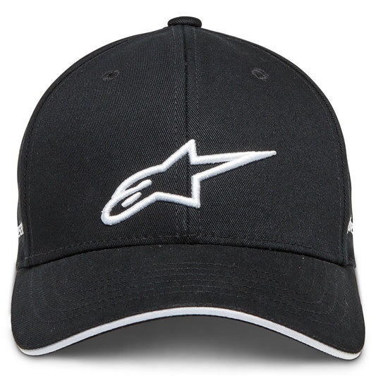Alpinestar Rostrum Black/White Baseball Cap - 1232 8100010 20
