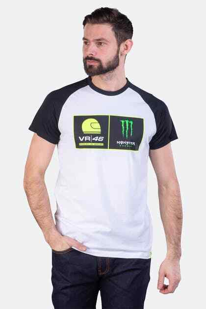 Official Valentino Rossi Academy Monster Energy T-Shirt - Mrmts 359306