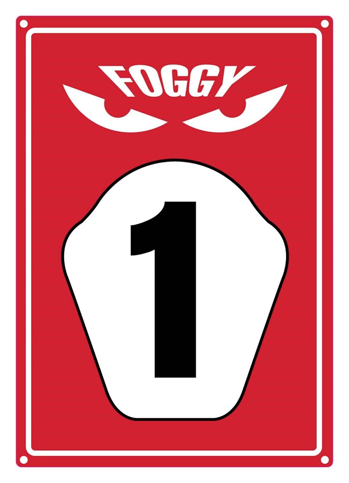 New Official Carl 'Foggy' Fogarty Parking Sign