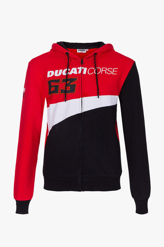 Official Ducati Francesco Bagnaia Hoodie - Dbmfl 415807