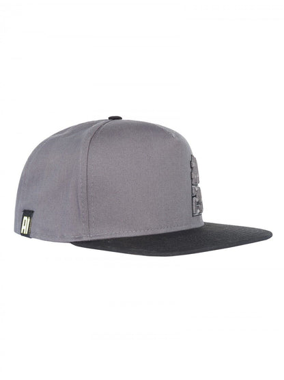 Official Andrea Ianonne Grey Flat Peak Cap - 17 49003
