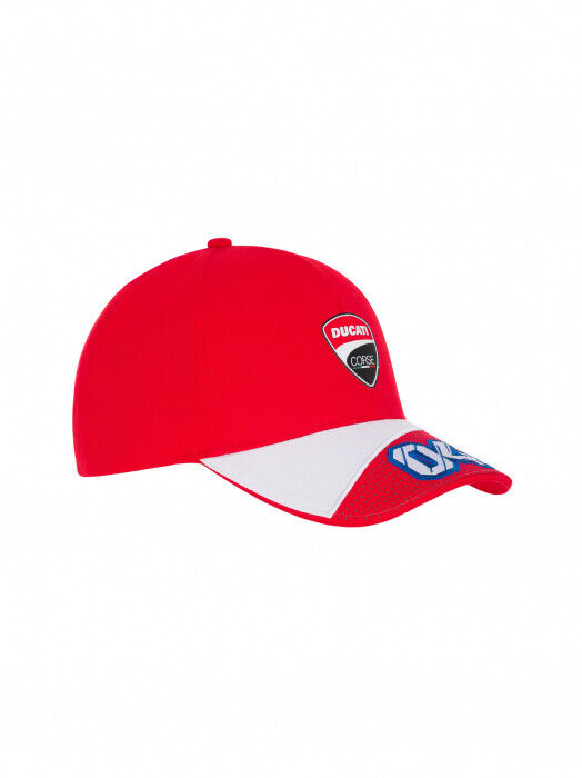 Official Andrea Dovizioso / Ducati Dual 04 Red Baseball Cap - 20 46010